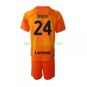 Tenue Inter Milan Andre Onana 24 Gardien Enfant Quatrième 2022-2023 Maillot de Foot